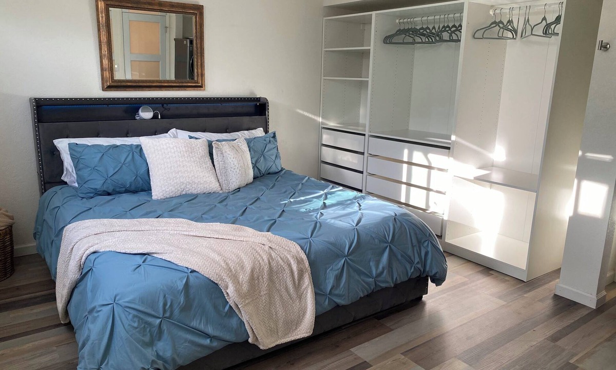 Fort Collins Apartment | 1-bedroom, with fireplace, king bed and cruiser bikes.