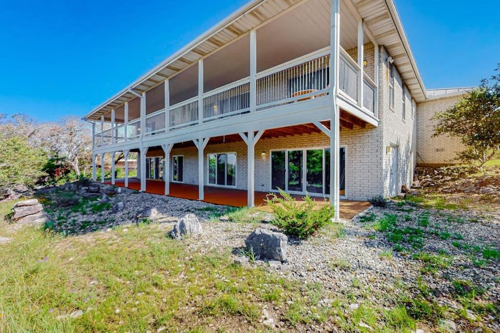Kerrville House | 2-Story Home with Covered Patio, Balcony, Fireplace, Streaming, Great Views, W/D