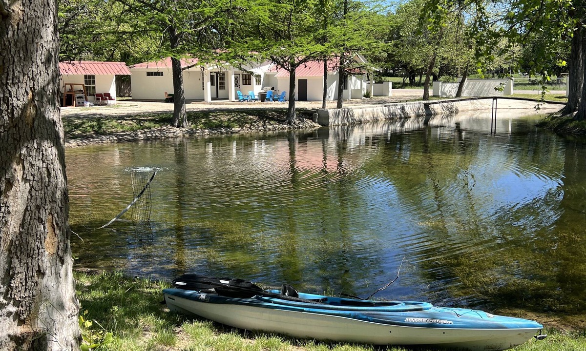 Center Point House | 3/2 home on 3 acres with Private Guadalupe River frontage in CenterPoint, Tx