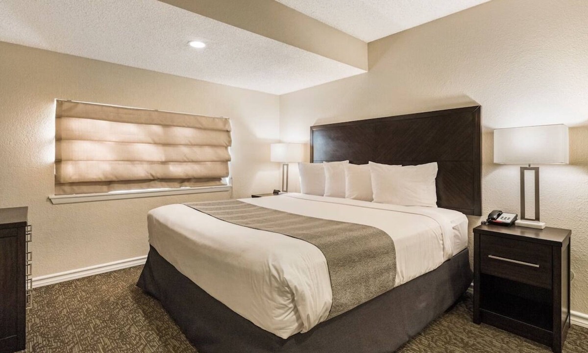 Biggs Field Hotel | 3 Relaxing Suites! Breakfast, Outdoor Pool, Free Parking, Pets Are Welcome!