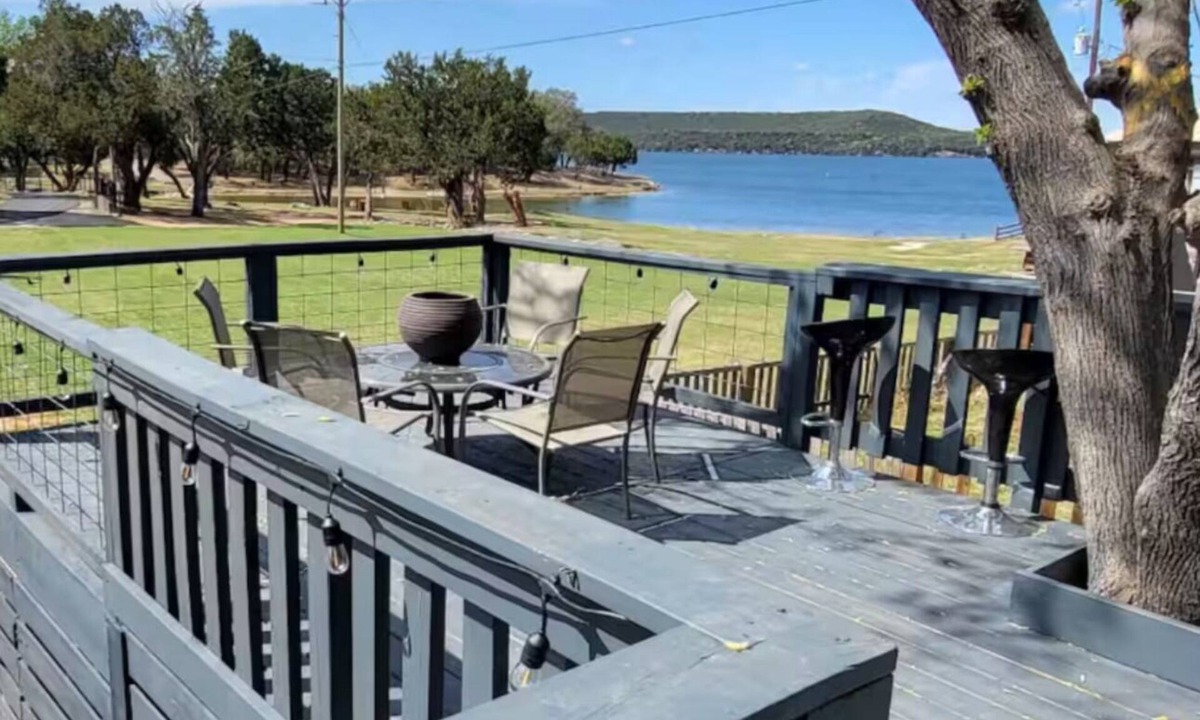 Graford Ski Chalet | Affordable! Possum Kingdom—Paradise getaway on the water. Sandy Beach Cove.