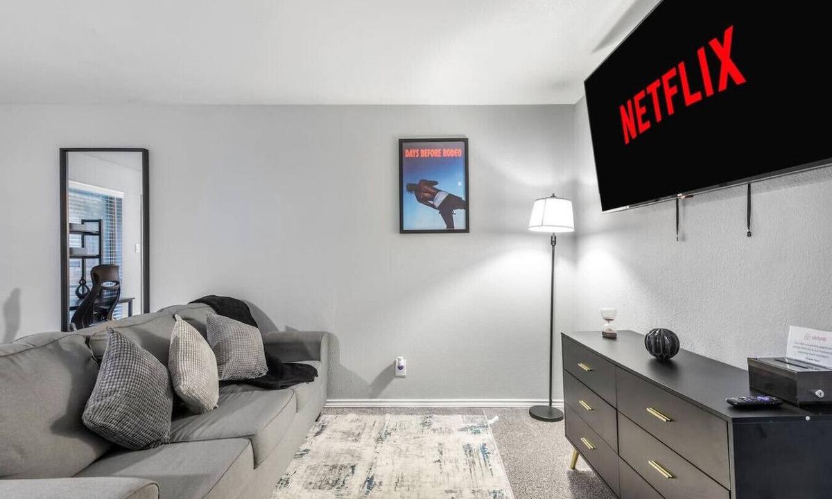 Central Arlington Apartment | Arlington 1BR | AT&T, Globe Life, 6 Flags, Parking