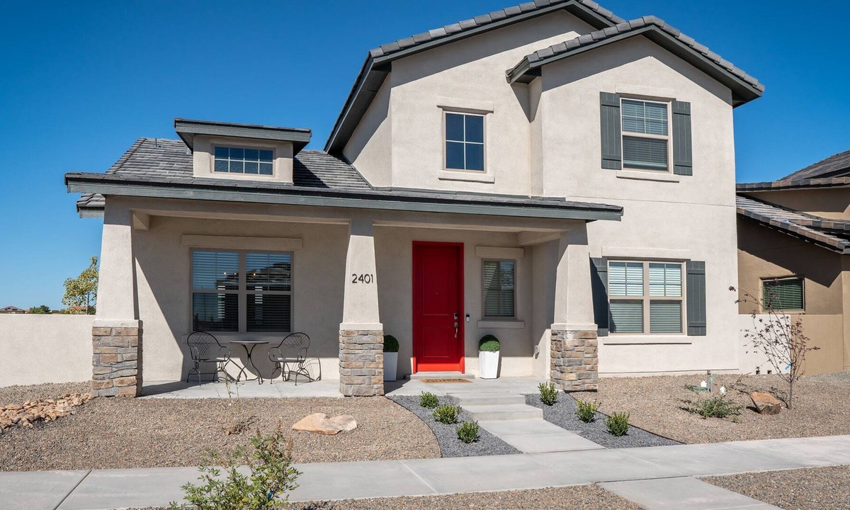 Mesa Del Sol Innovation Park House | Beautiful Brand new 4Bdr-3Bath home! The Red Door on Rothko