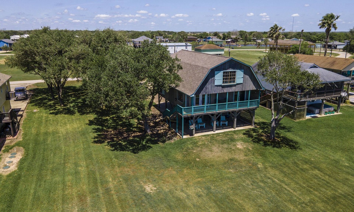 Cedar Lane House | Beautiful Home on Caney Creek w/Fishing Pier, Hot Tub, Fire Pit