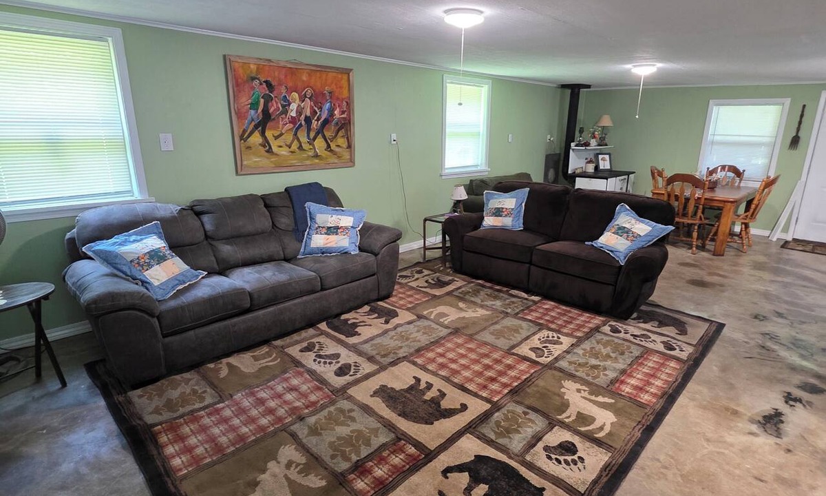 Dover Cabin | Cabin with spacious yard north of Dover Ar. National Forest, Moccasin Gap ATV