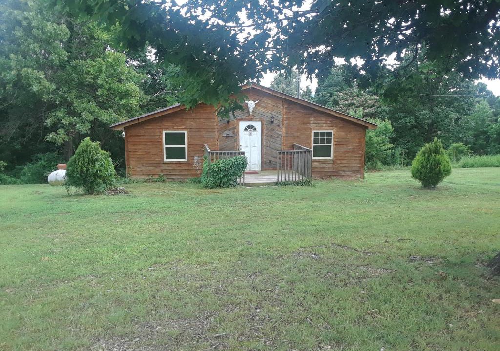 Marshall Other | Cedar cabin located on a buffalo farm