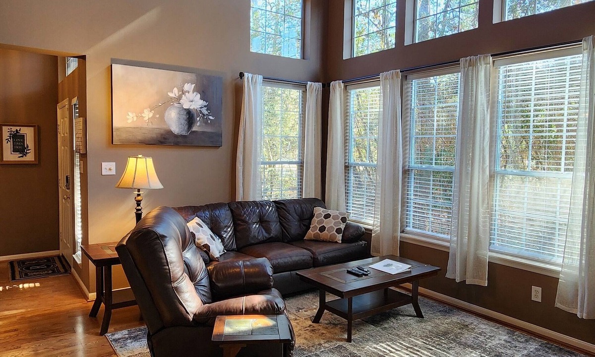 Alden Bridge House | Comfortable, spacious townhome on quiet street. Master on main floor.