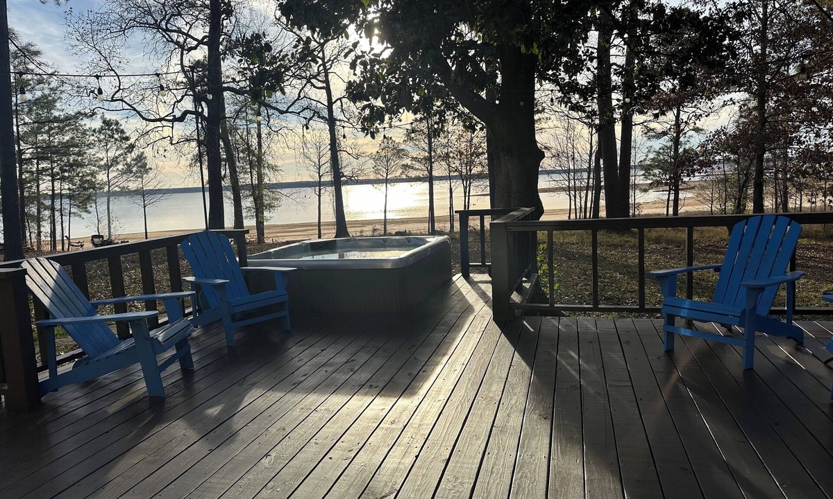 Broaddus House | Completely Updated Waterfront Escape with a Hot Tub Ready For Family and Friends