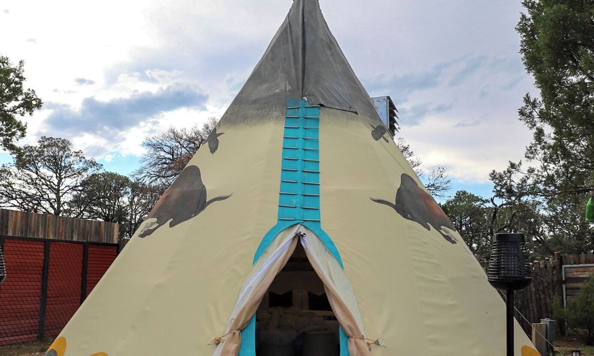 Nogal RV Rental | Cozy Toro Tipi Unique Glamping Experience at El Mistico Ranch