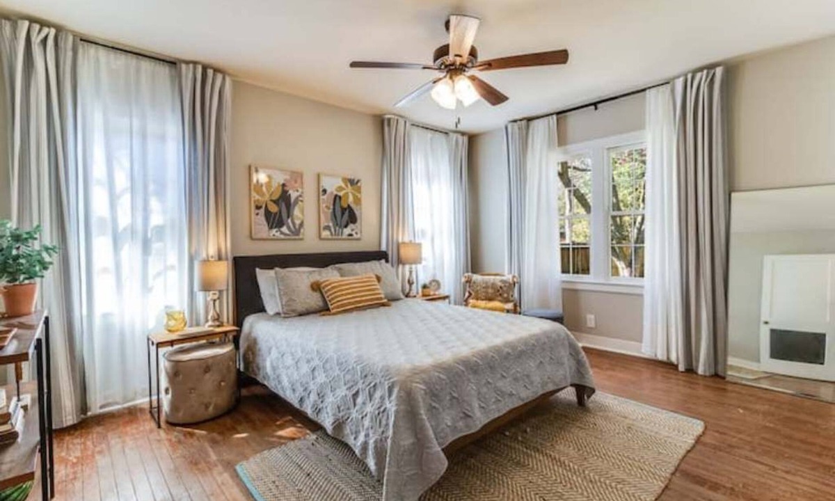 Lafayette House | Cute Cottage near University and Downtown with Parking & Laundry