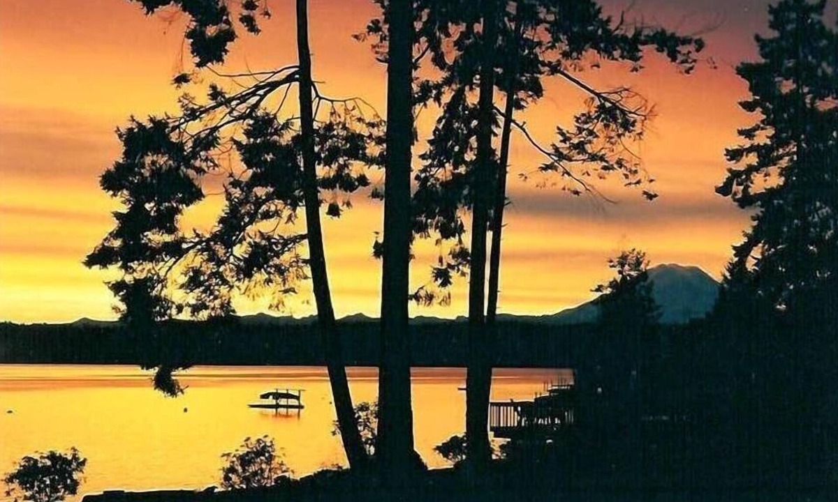 Fox Island Cottage | enjoy island living on a sandy Puget Sound beach with a view of Mt. Rainier