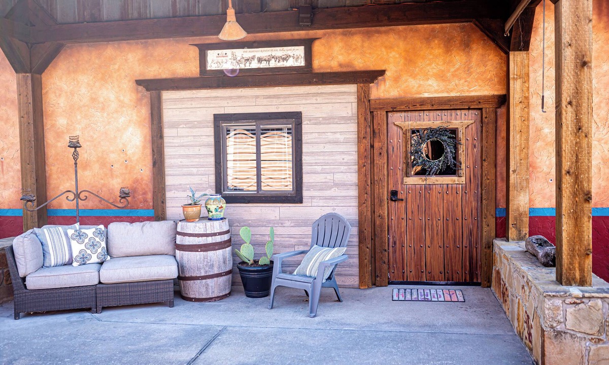 Fort Worth House | Escape to a cozy, four bedroom two-bath retreat on a beautiful working ranch!