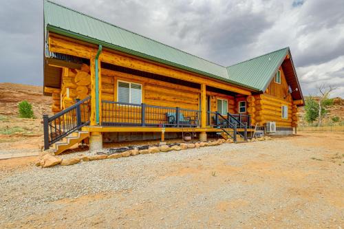 Gusher House | Explore Uintah Basin: 'Rustic Cliff Ranch A' Cabin