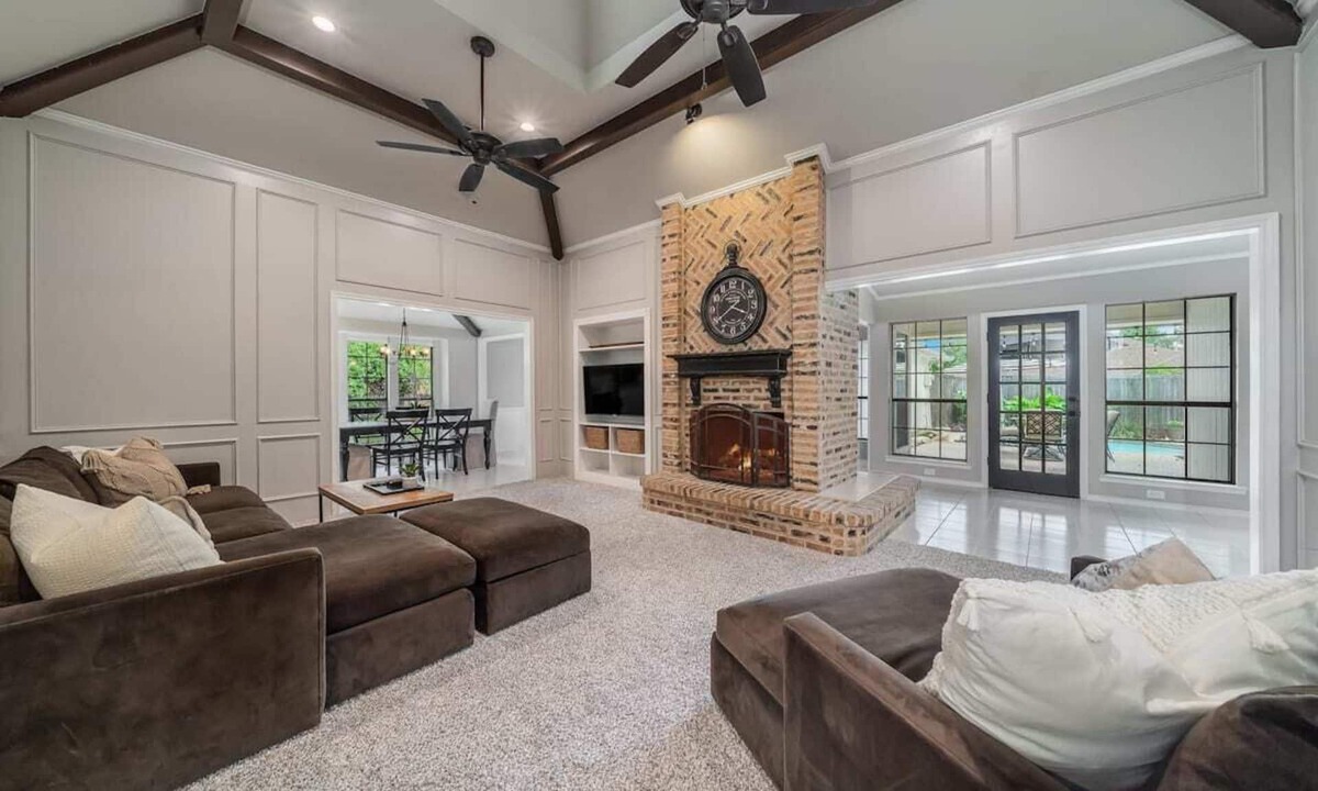 Northeast Carrollton House | Family Friendly Luxury Home with Pool