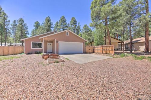 Torreon House | Fenced Yard, Fire Pit: Quiet Show Low Home!