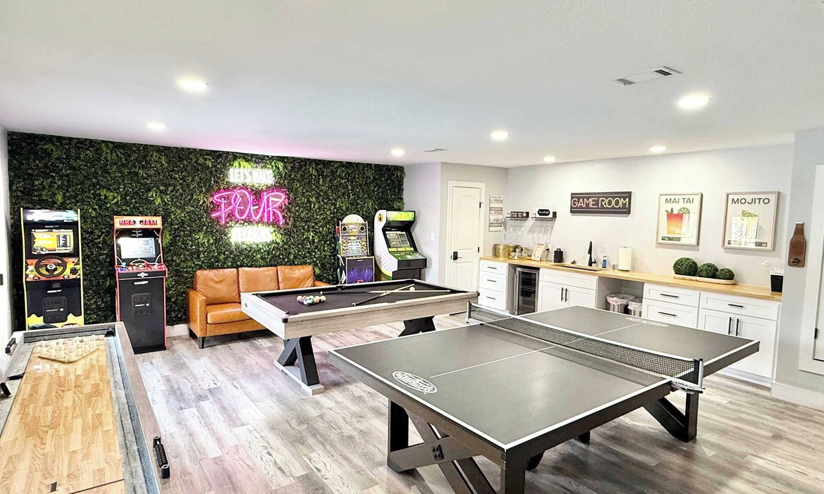 Northwest Dallas House | Fun Haus with Pool, Atrium & Epic Game Room