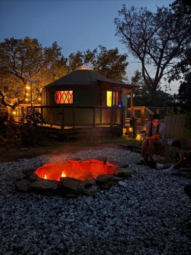 Gatesville Other | Hill Country Yurt Escape at Pennington Grove