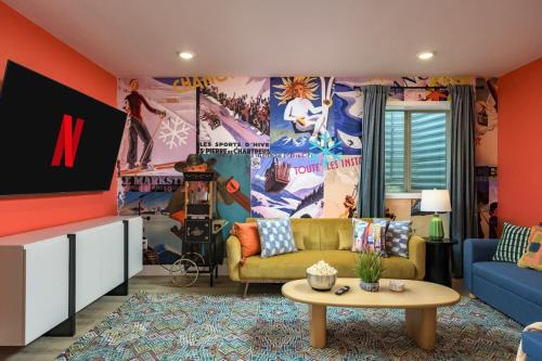 Berkley House | Hot Tub Rooftop Game Room 4br 4ba