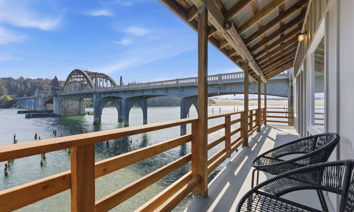 Florence Apartment | Incredible Riverfront Oasis with Wraparound Deck & Cozy Interior!