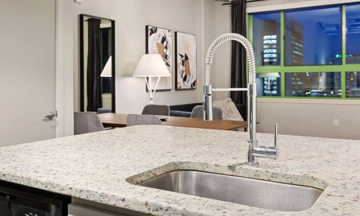 Main - Military Plaza Apartment | Industrial High Rise 1BR Skyline View Roof Pool