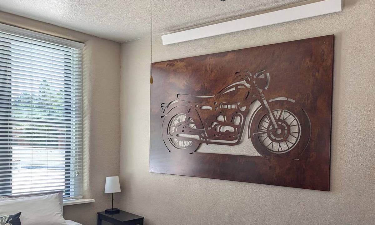 Hot Springs Apartment | Iron Rider Studio - Couples Motorcycle Theme Loft Walkable Downtown Hot Springs