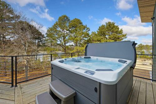 Rambo Riviera House | Lakeside Luxe-Lake Access-Hot Tub-Amazing Patio