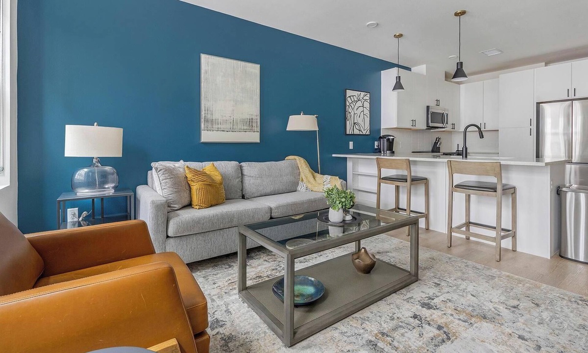 Civic Center Apartment | Landing | Modern 1BD, Gym, Rooftop Lounge