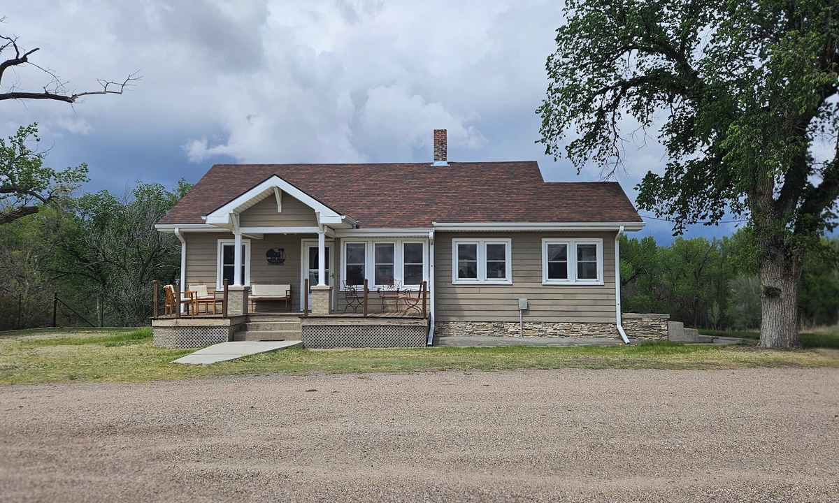 Decatur County House | Little House on the Prairie Dog Creek on 210 acre farm