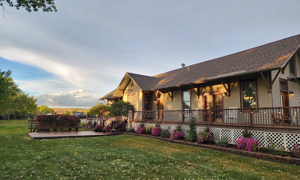 Natrona County House | Little R&R, Entire Farmhouse, Historical 1908 Train Station