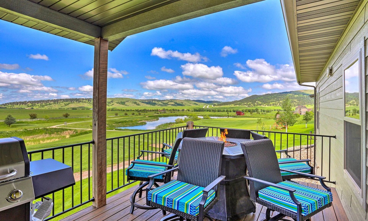 Spearfish House | Luxe Hideaway Near Sturgis: Golf, Hike, Explore!