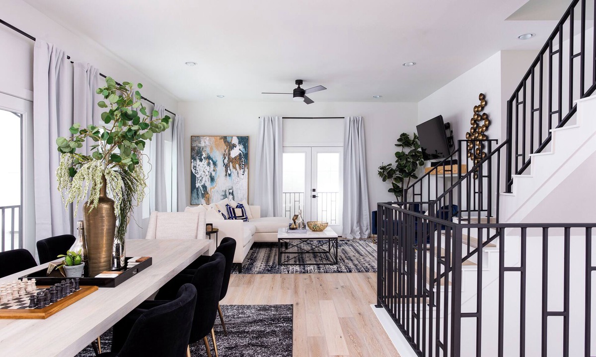 Shady Acres House | Luxurious 3-Story Townhouse in Shady Acres – Professionally Decorated