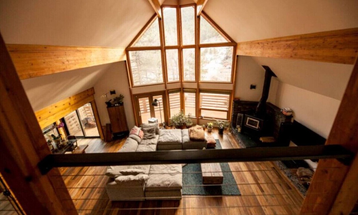 Boulder House | Luxury A-Frame Spa Retreat, Hot Tub, Barrel Sauna