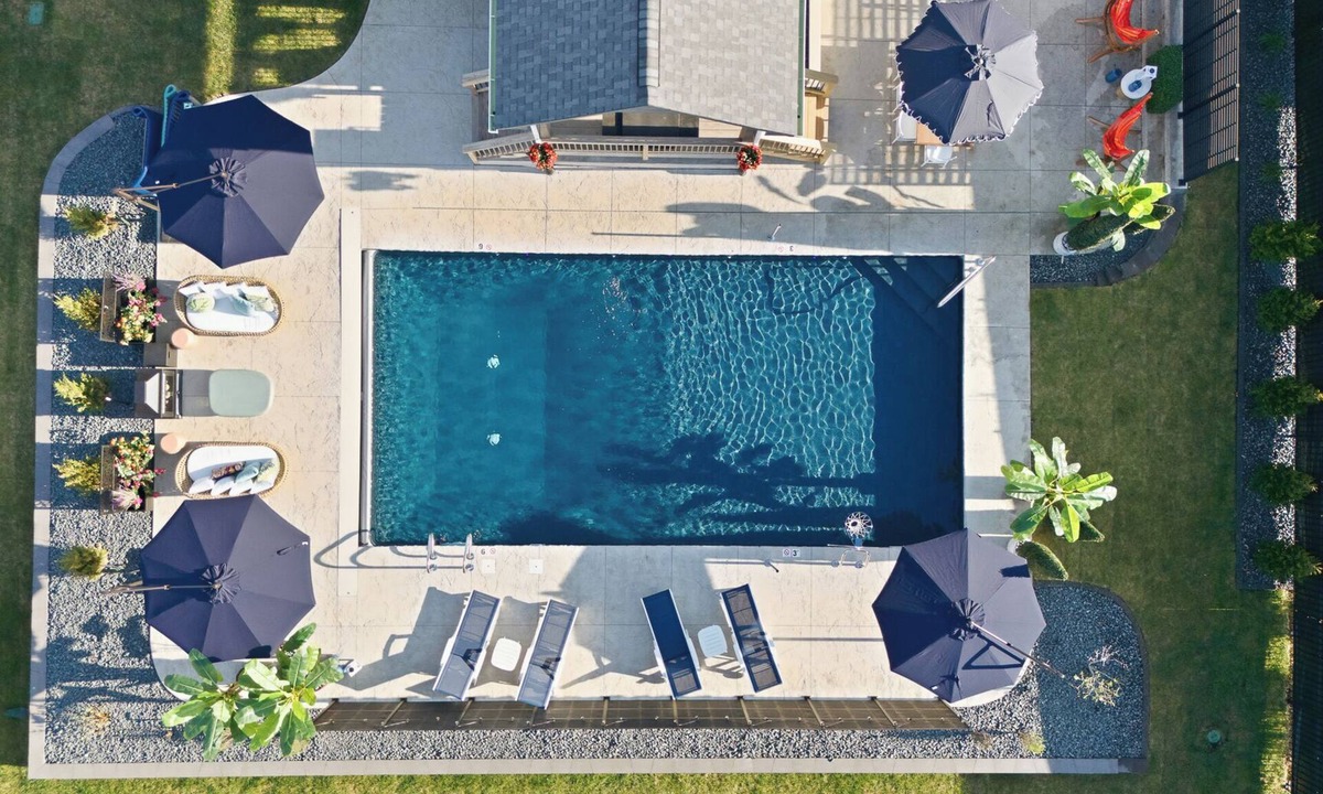 Waukee House | Luxury Pool Retreat with Sauna, Hot Tub, Gym & More!