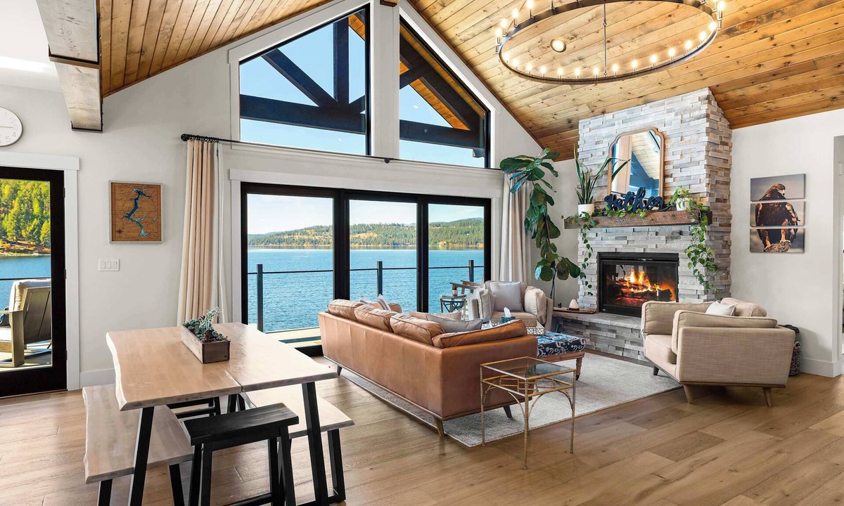 Harrison House | Luxury Waterfront Retreat | Dock, Views & Lake Days