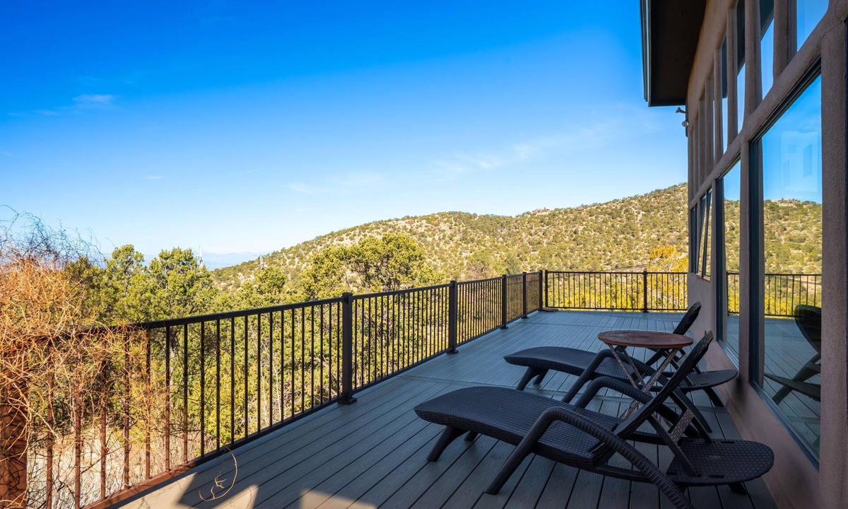 Santa Fe House | New Listing! Views for Miles | Pool + Hot Tub | Group Retreat