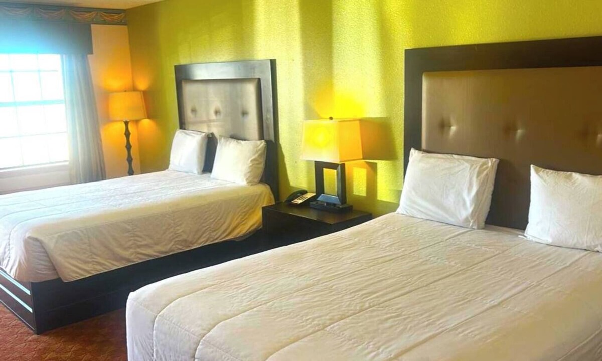 Whitesboro Hotel | Pet-Friendly 2 Queens Room Near Paige Davidson Studio - Great Location - 3 Rooms
