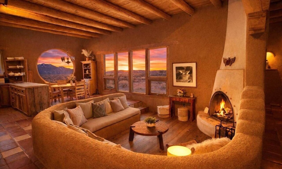 Taos House | Refined Adobe w/Mountain Views, Hot Tub & Fire Pit