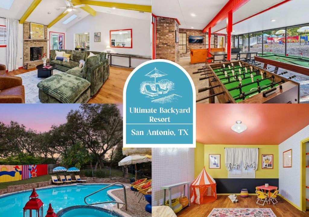 Woodlands of Camino Real House | Resort Style Backyard Game Room Pool Hot Tub