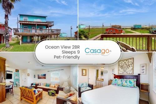 Surfside Beach House | Retreat Gulf Views Large Deck Family Fun