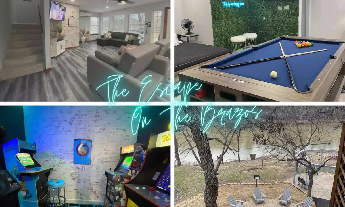 Dennis House | Riverfront, Fire Pit, Arcade room, Pool Table, Air Hockey, Table Tennis, kayaks!