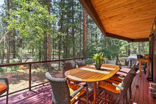 Winthrop House | Riverside Winthrop Chalet w/Hot Tub & 2 Decks!