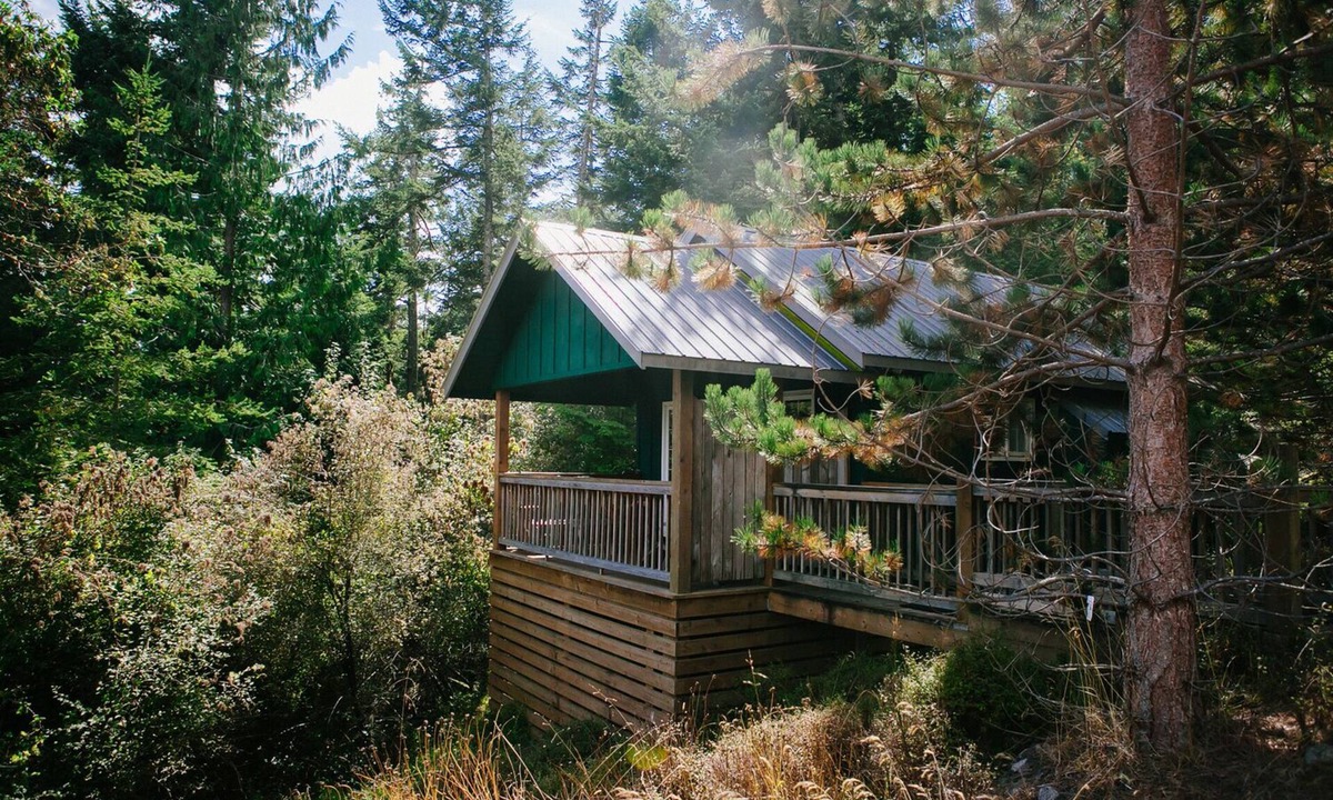 Olga Cottage | Romantic Lummi Cottage, Secluded in the Trees with Water View & Beach Path