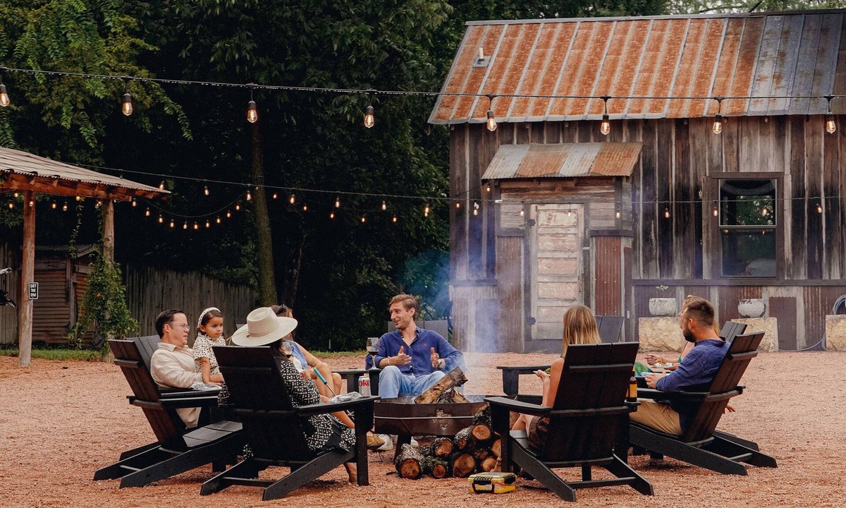Comfort Cabin | Room with One King and Two Twin Beds, Private Patio with Creek View