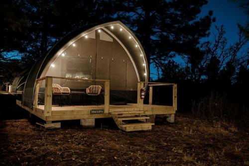McIntosh Other | Scenic Family Glamping Retreat with Orchard & Mountain Views near Mountainair in Torreon, New Mexico