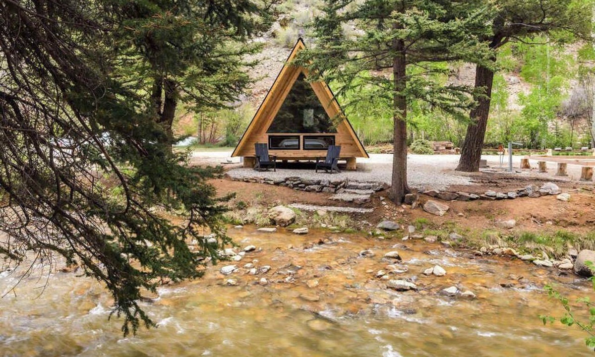 Grant Cabin | Serene Creekside A-Frame - LostFork Basecamp