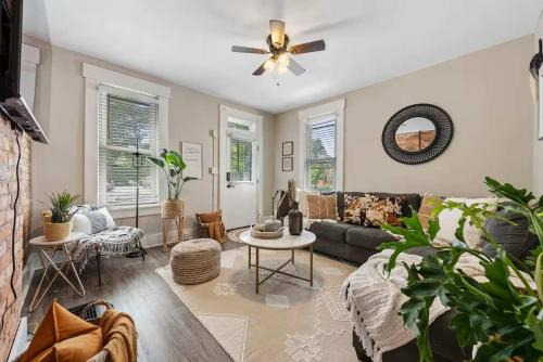 Downtown Columbus House | Sophisticated Boho Condo Walkable Columbus