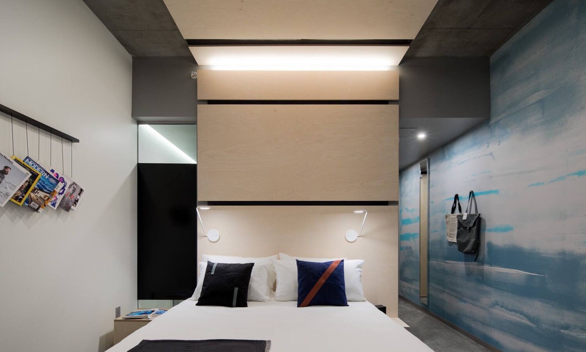 River North Art District Hotel | Spacious Industrial Loft with Stunning Views and Unique Garage Door Feature