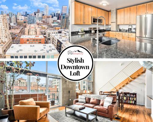 Civic Center Hotel | Stylish Loft with City Views in Prime Location
