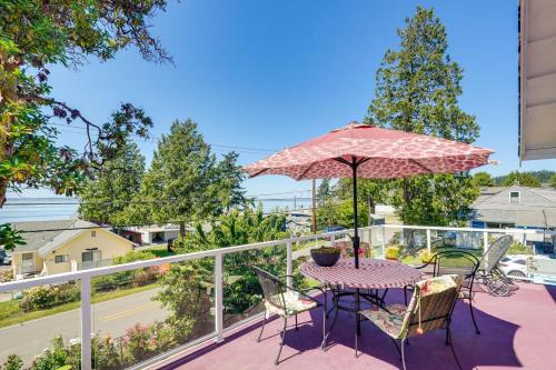 Camano Island House | Sunset + Ocean Views: Serene Camano Escape