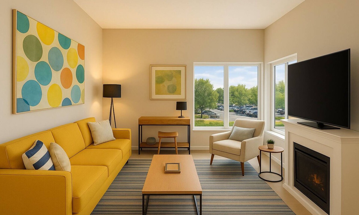 Factoria Apartment | Sunset Views Getaway Bellevue +Patio +Parking +WiFi +AC